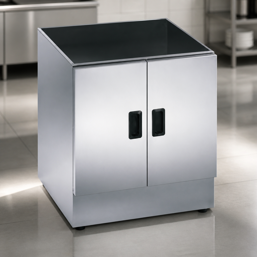 Commercial Ambient Pedestal With Doors 660mm Height