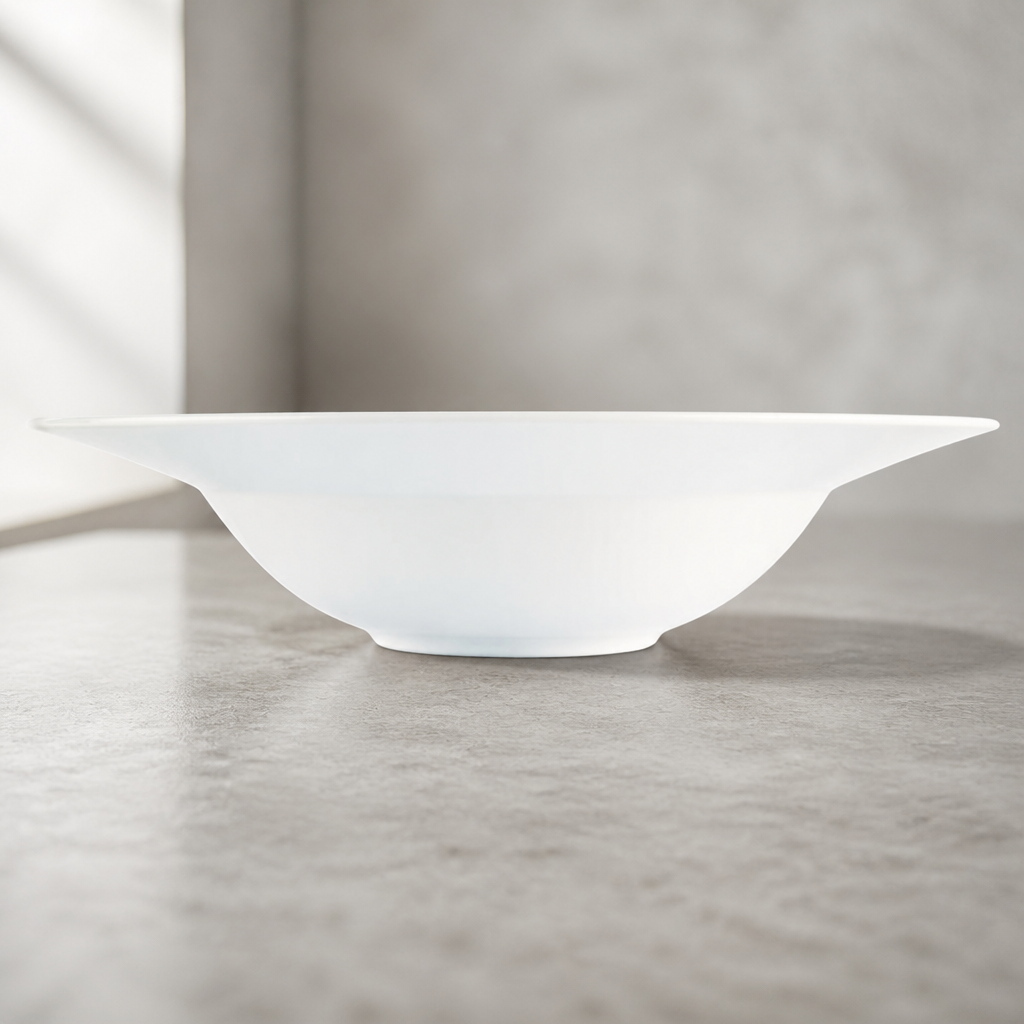 Commercial Porcelain Bowls 184mm for Fine Dining 6 Pack