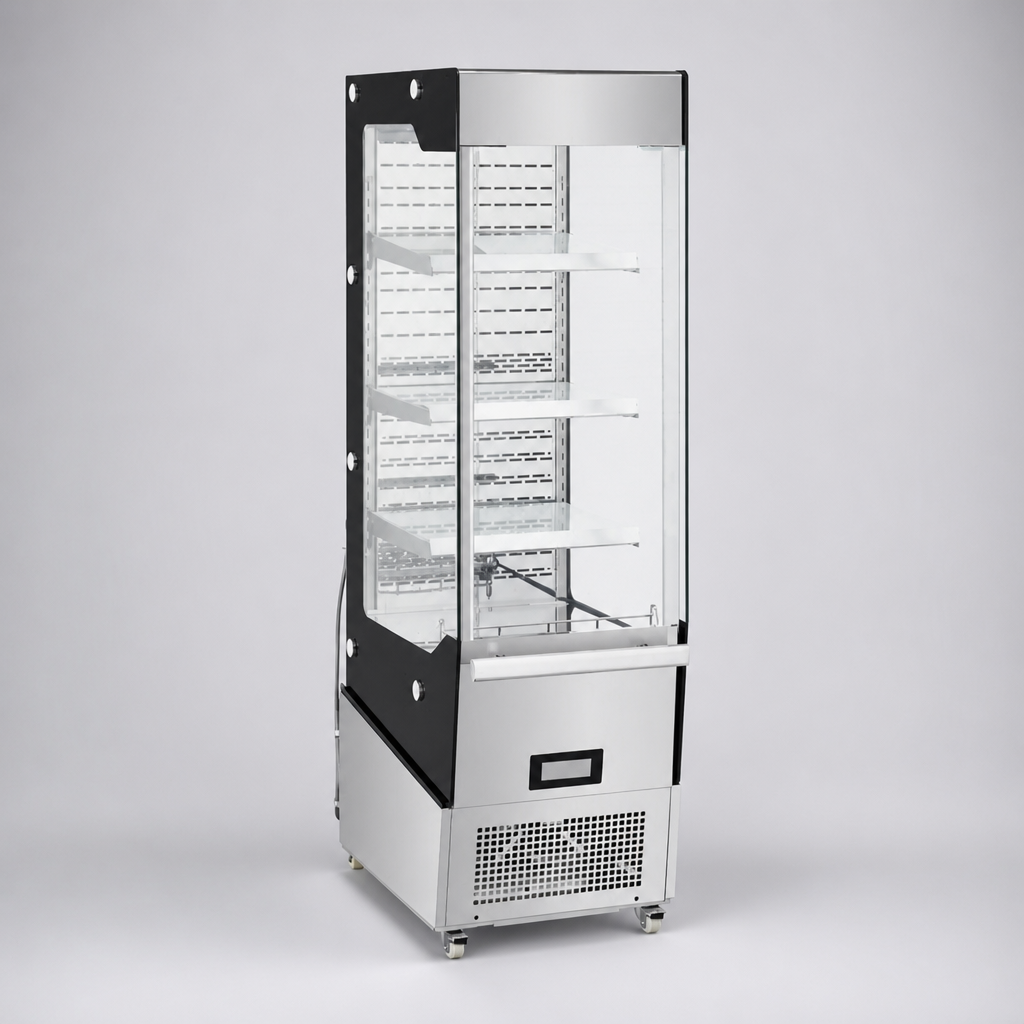 220L Slimline Multideck Display Fridge with Door Commercial