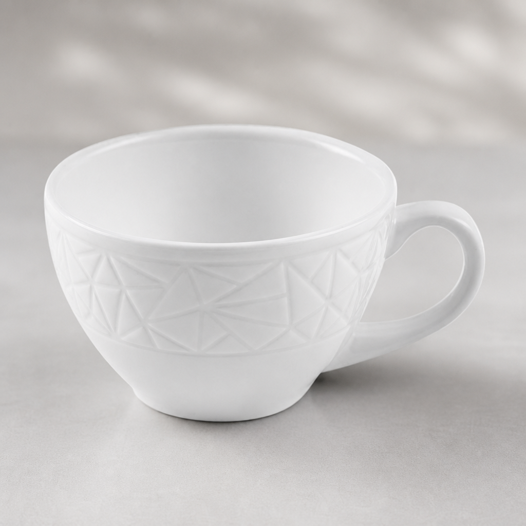 Commercial Abstract Cups 3oz Set of 6 for Contemporary Dining