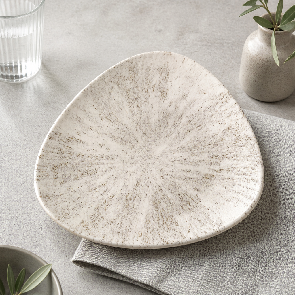 Commercial Stone Plates 254mm Agate Grey 12 Pack