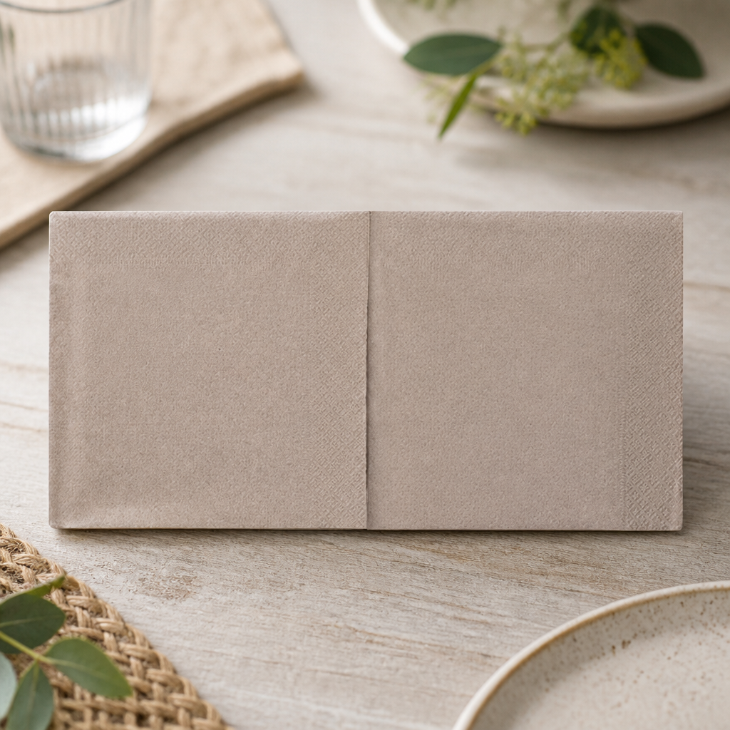 Recycled Commercial Cocktail Napkins 25x25cm 2000 Pack