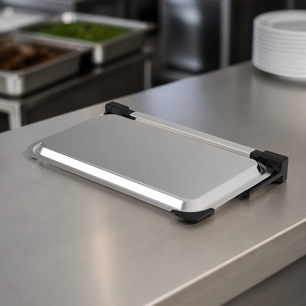 Soft Close Lid 1/1GN Stainless Steel for Commercial Use