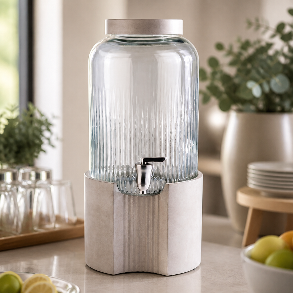 7Ltr Commercial Concrete Drinks Dispenser 450mm High