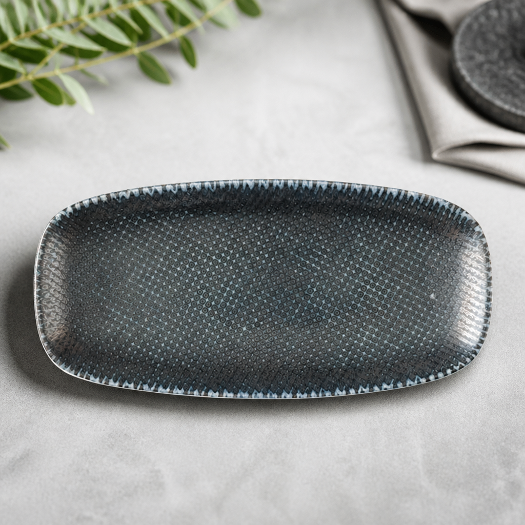 Commercial Oblong Plates 270x127mm Microwave Dishwasher Safe
