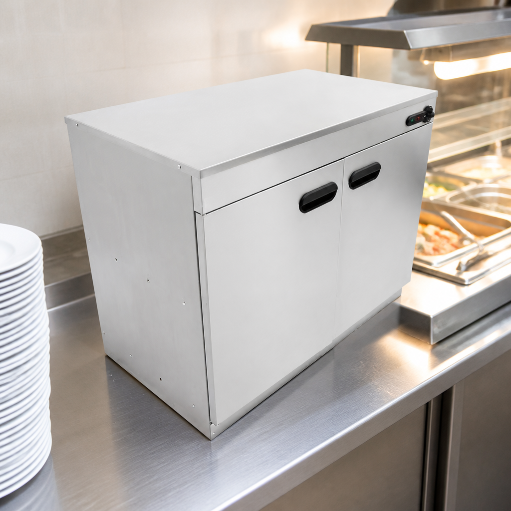 Commercial Double Door Plate Warmer for 240 Dinner Plates