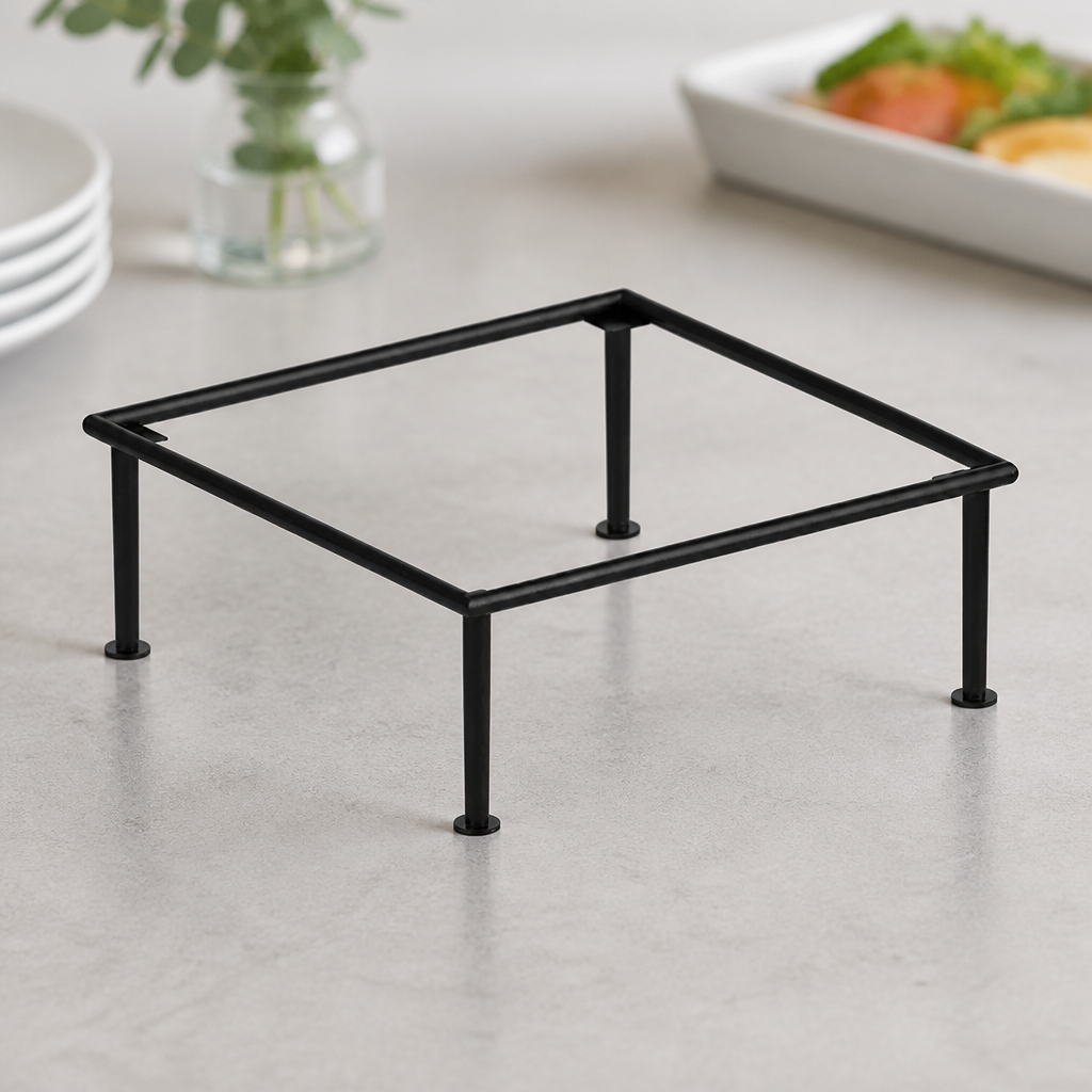 Commercial Display Black Square Riser 355x355x127mm
