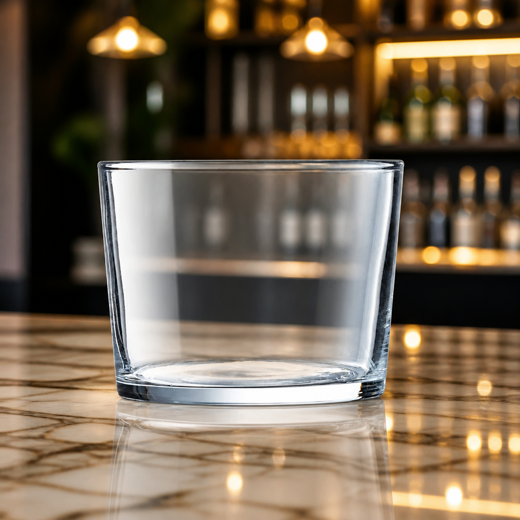 Commercial 230ml Tempered Glass Tumblers 6 Pack