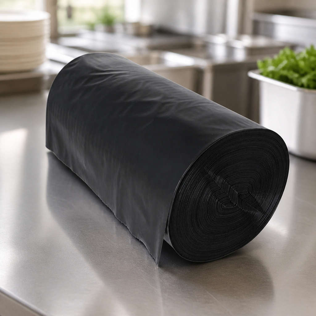 Commercial Bin Liners 300 x 1200 mm 100 Pack Biodegradable