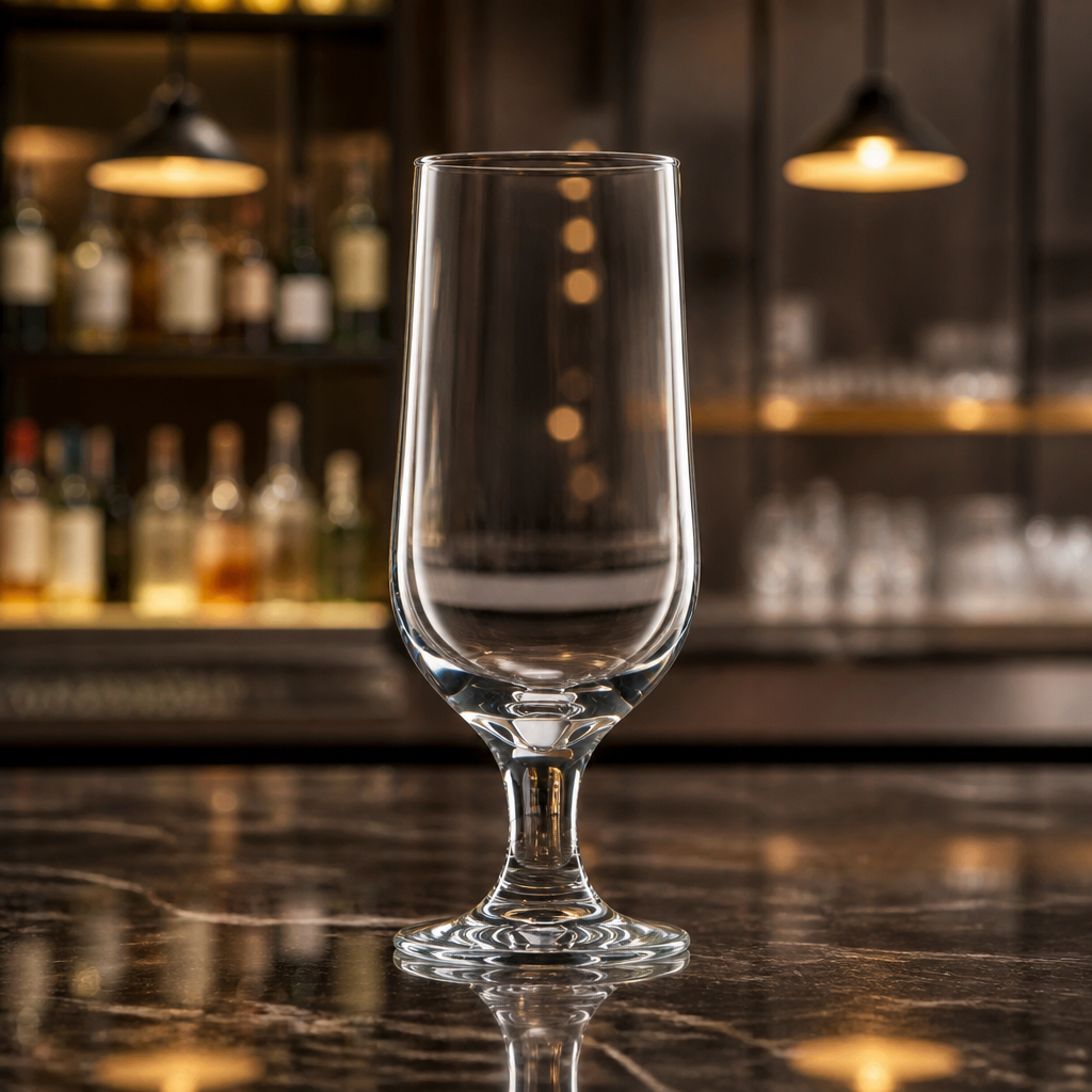 Commercial Stemmed Beer Glasses 350ml 12oz Pack of 12