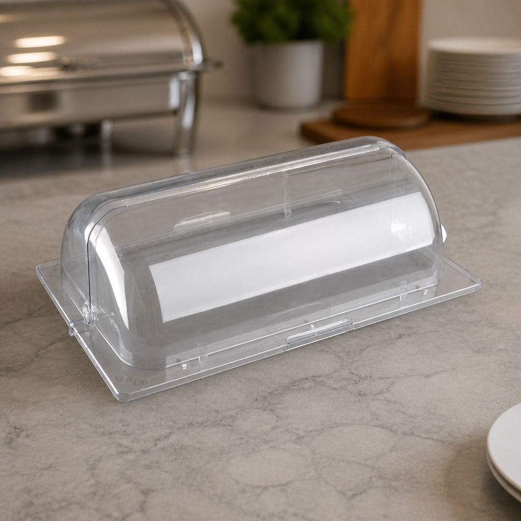 Clear Rolltop Gastronorm Cover 1/1 GN for Commercial Use