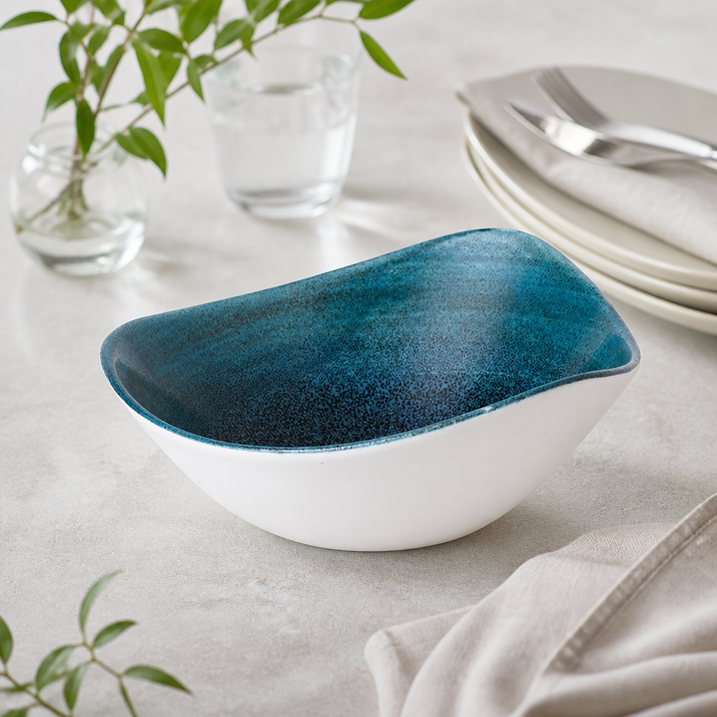 Commercial Aqueous Triangle Bowls 185mm 12 Pack