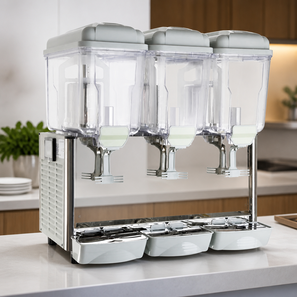 36Ltr Commercial Triple Tank Chilled Juice Dispenser