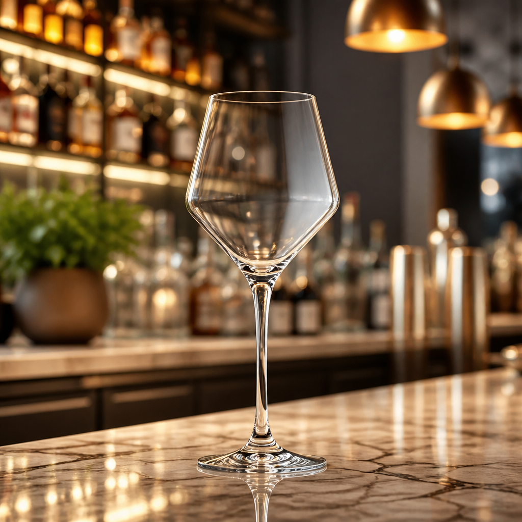 Commercial 480ml Wine Glasses - 6 Pack Lead-Free Crystal