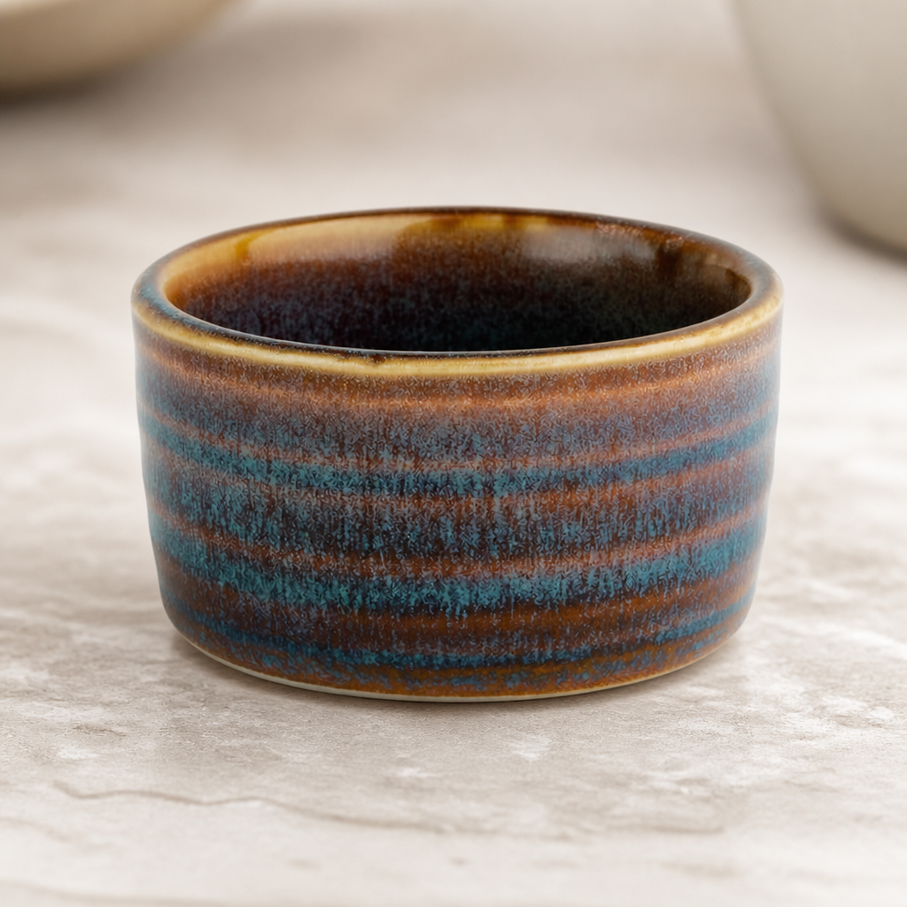 Commercial Iridescent Dipping Dishes 67mm 74ml Pack of 12