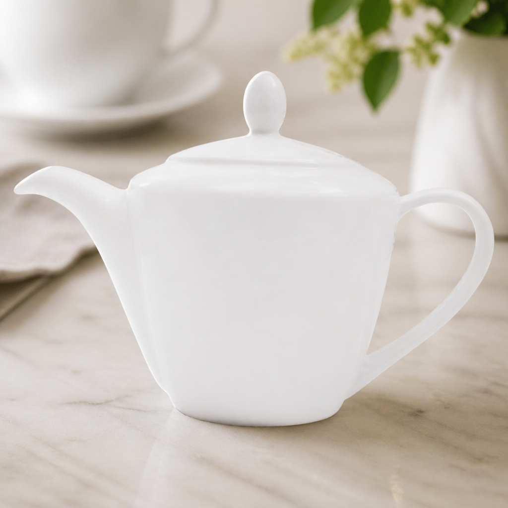 Commercial 597ml Teapots Set of 6 for Catering Use