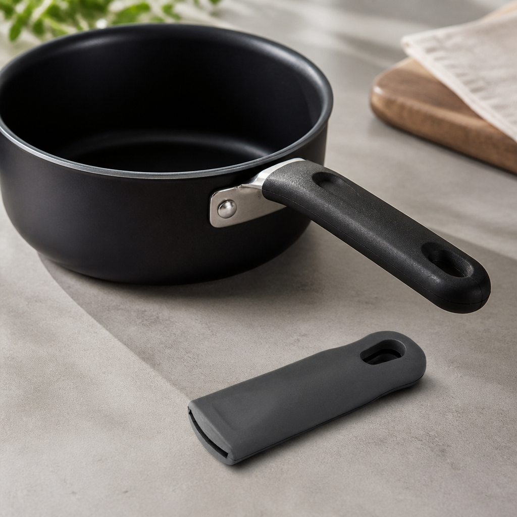 Commercial Silicone Pan Handle For 200-240mm Pans Black