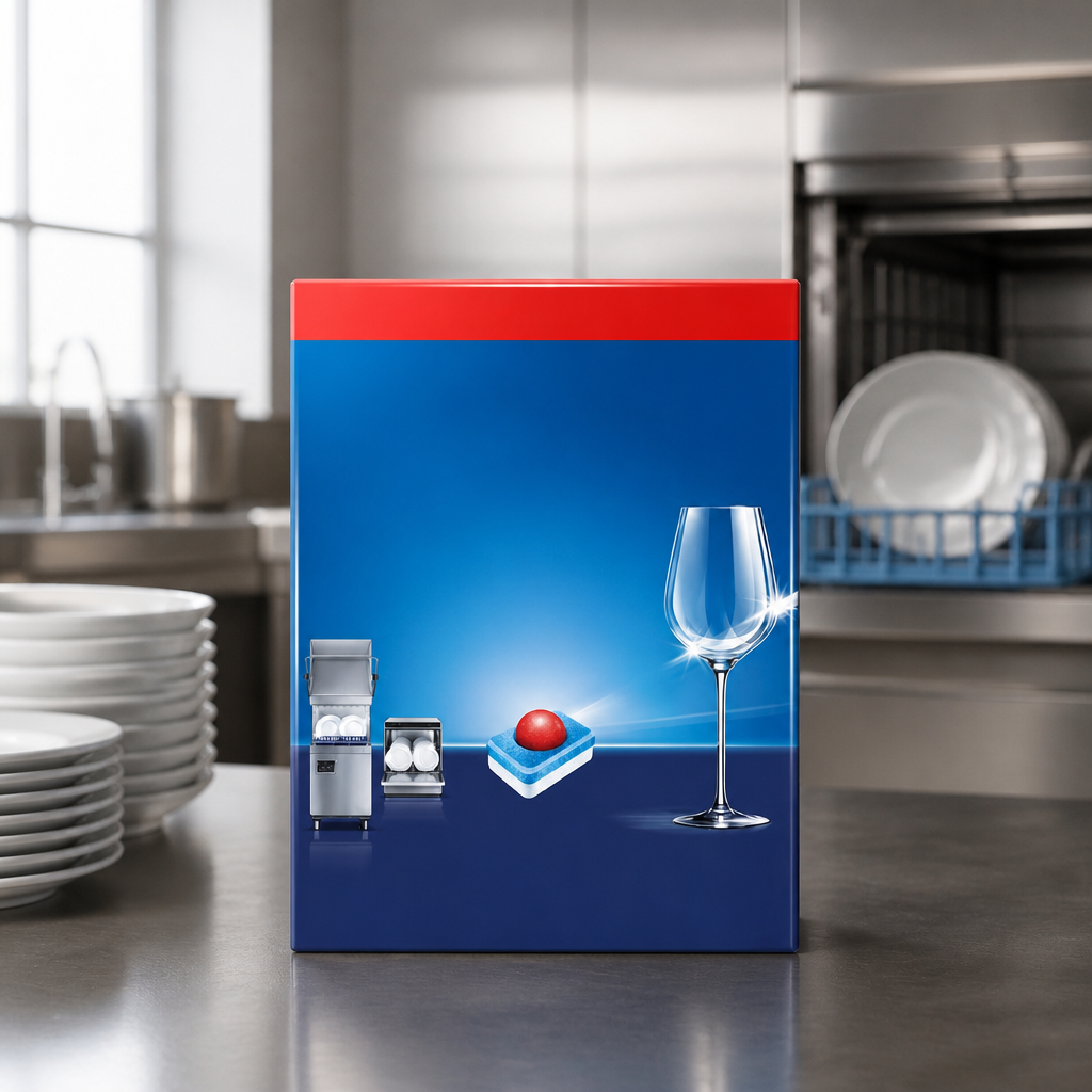 Commercial Dishwasher Tablets Pack of 125 HACCP Compliant