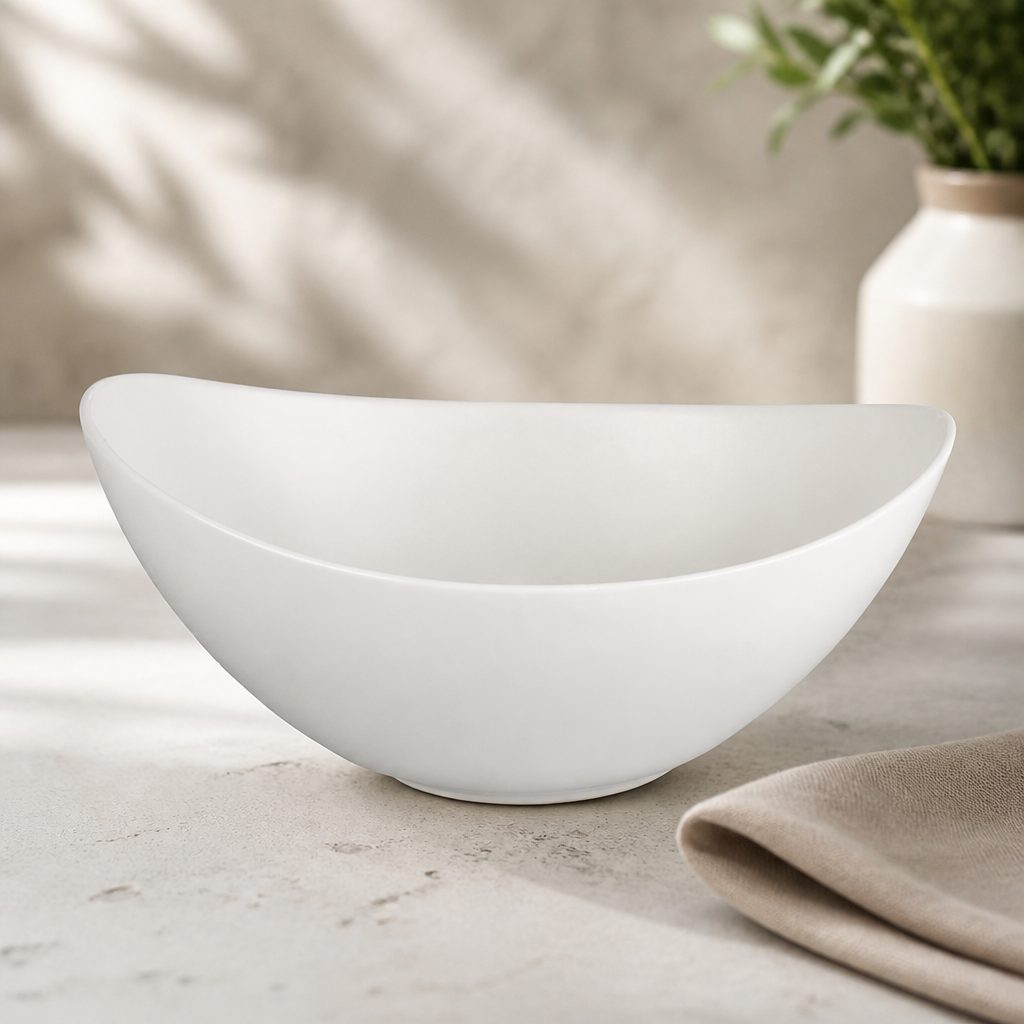 1.12Ltr Commercial Moonstone Bowls for Catering - 6 Pack