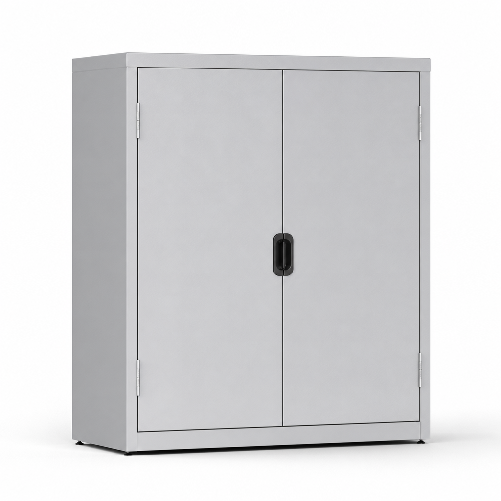 Economy Hinged Door Metal Cupboard 1000 x 920mm