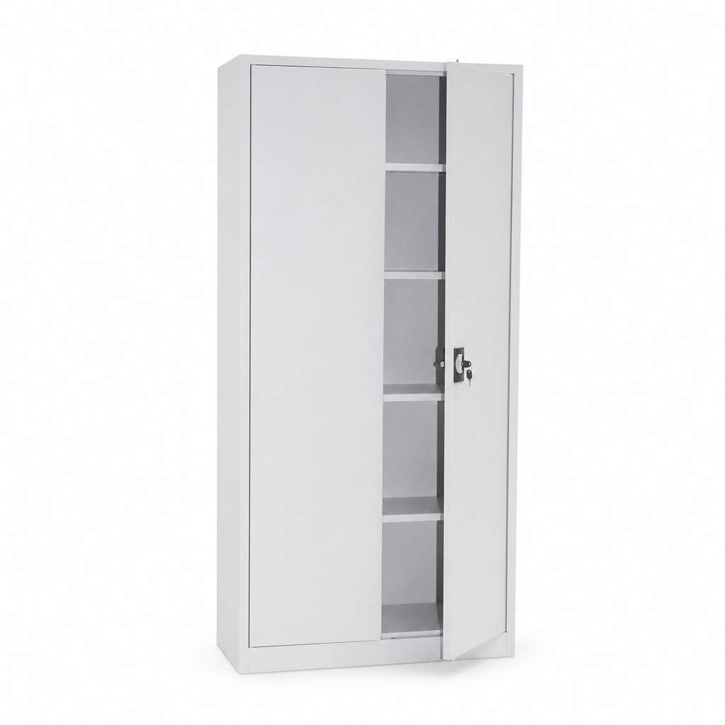 Economy Metal Office Cupboard 1800mm High