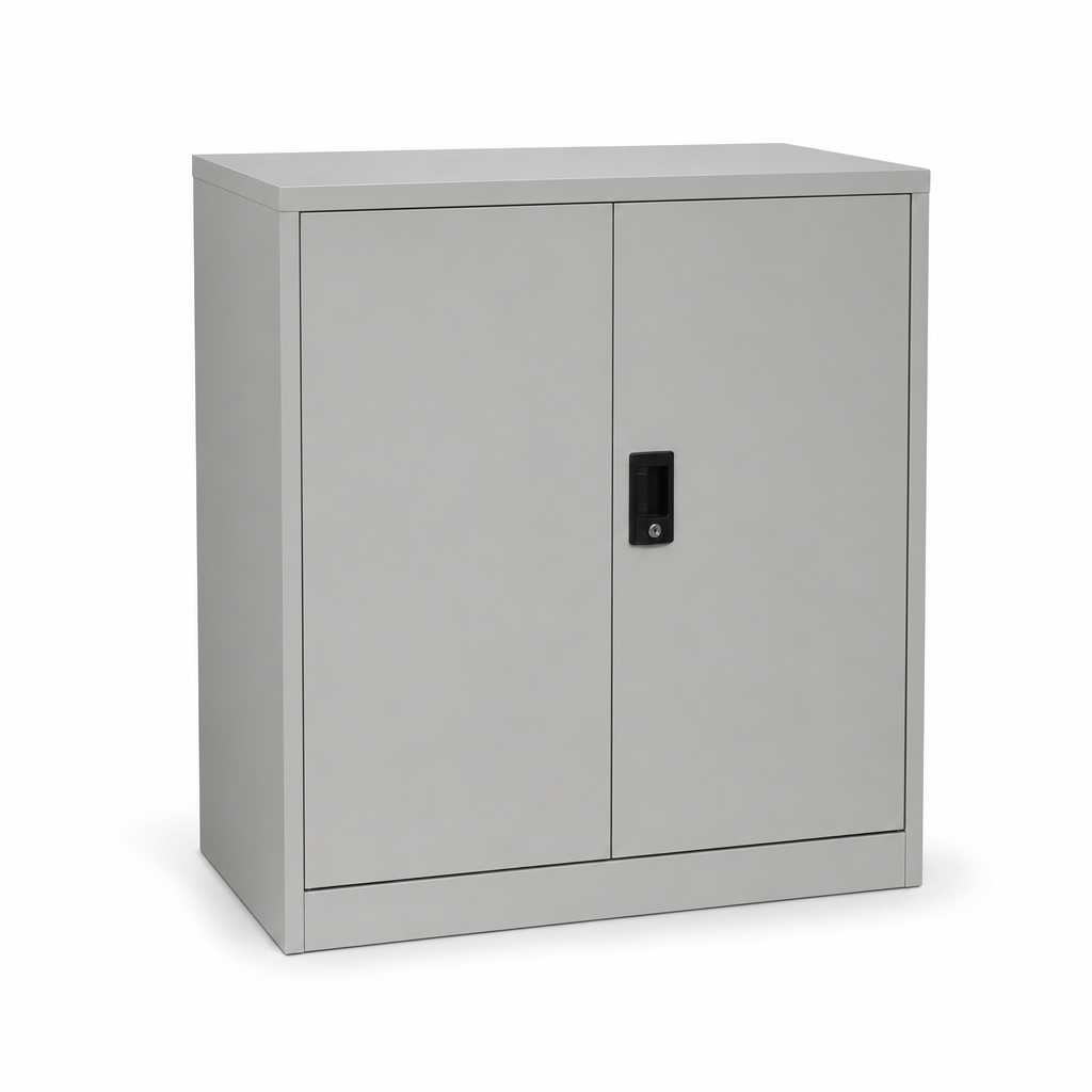 Economy Metal Office Cupboards 1000mm High