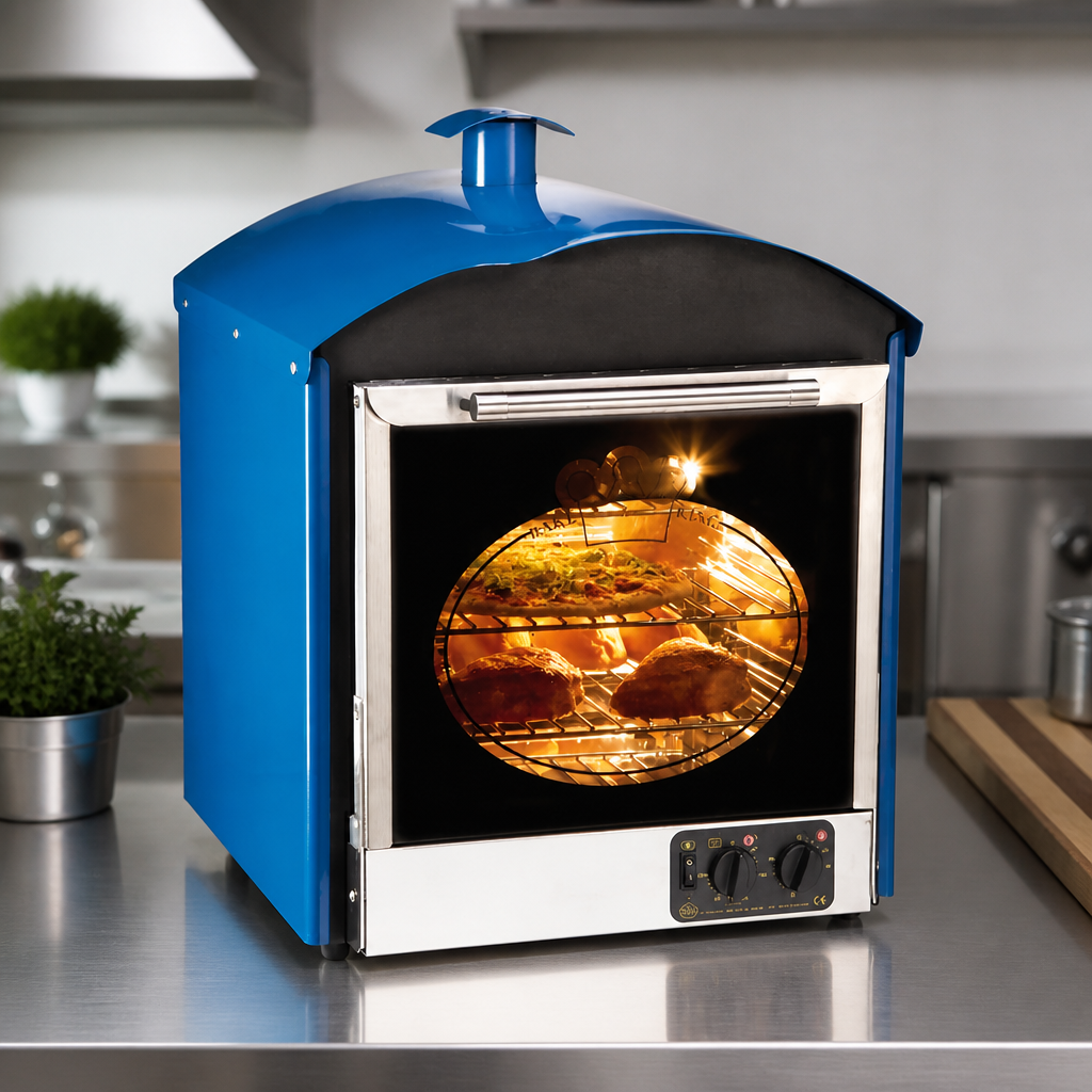 Commercial Potato Oven 2/3 Gastronorm Size Convection Blue