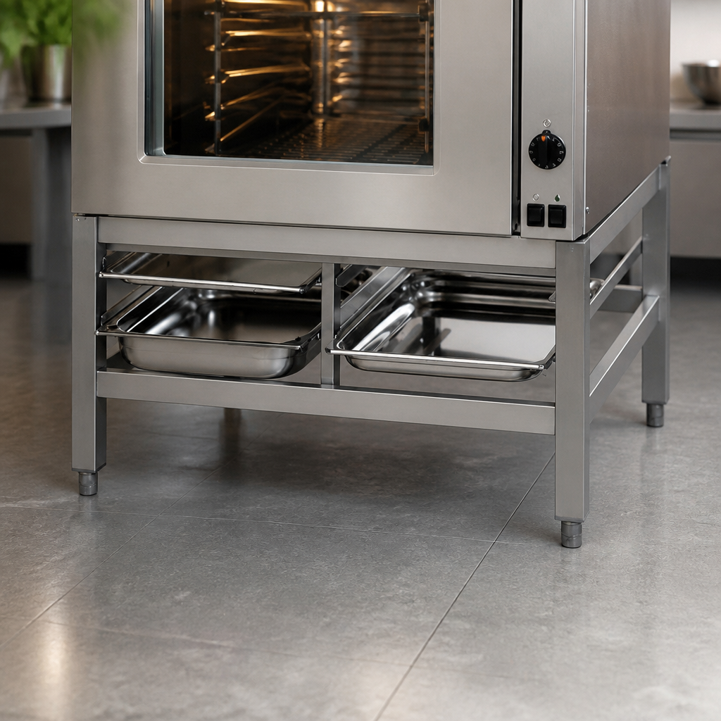 Commercial Stainless Steel Floor Stand for Convection Ovens