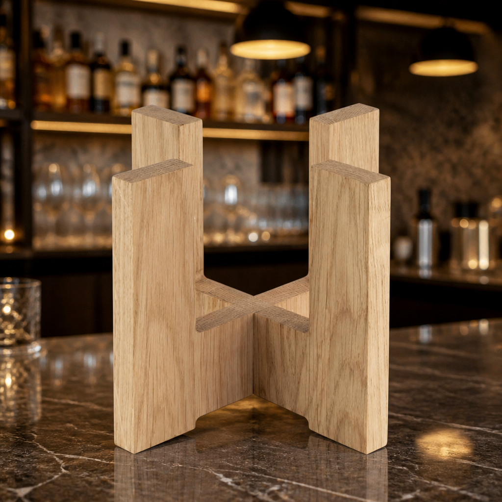 Commercial Pedestal For Glass Carafe 150x150x120mm