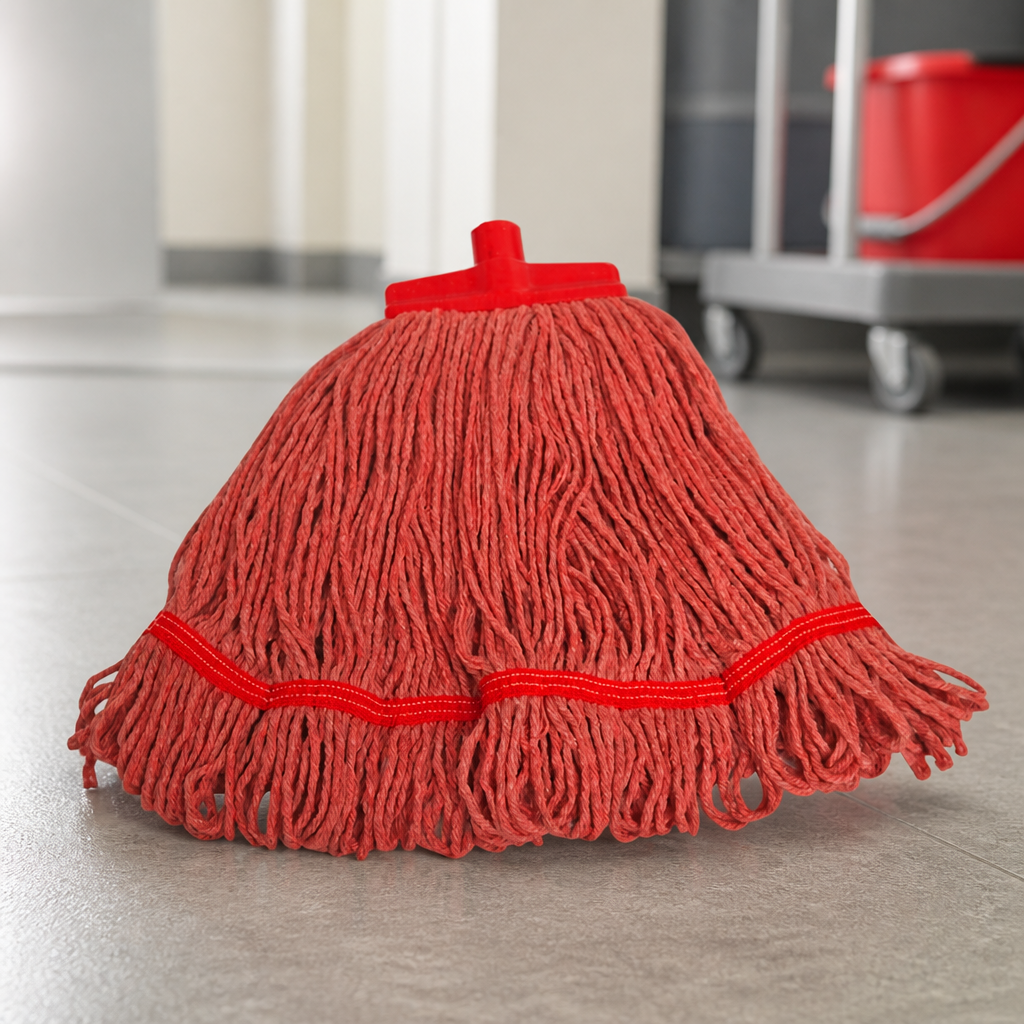 SYR Large SYRTEX Changer Socket Mop 16oz Red