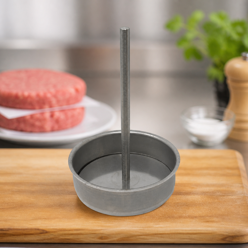 100mm Commercial Burger Mould for Adjustable Press