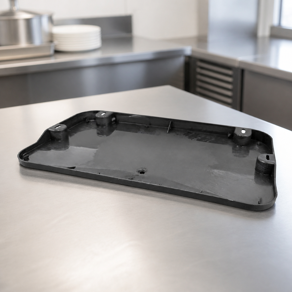 Commercial Ice Cream Maker Drip Tray 35x300x170mm Polypropylene