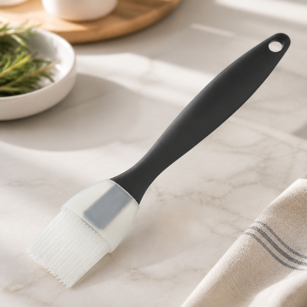 Silicone Basting Brush 250mm for Plating and Garnishing Tools