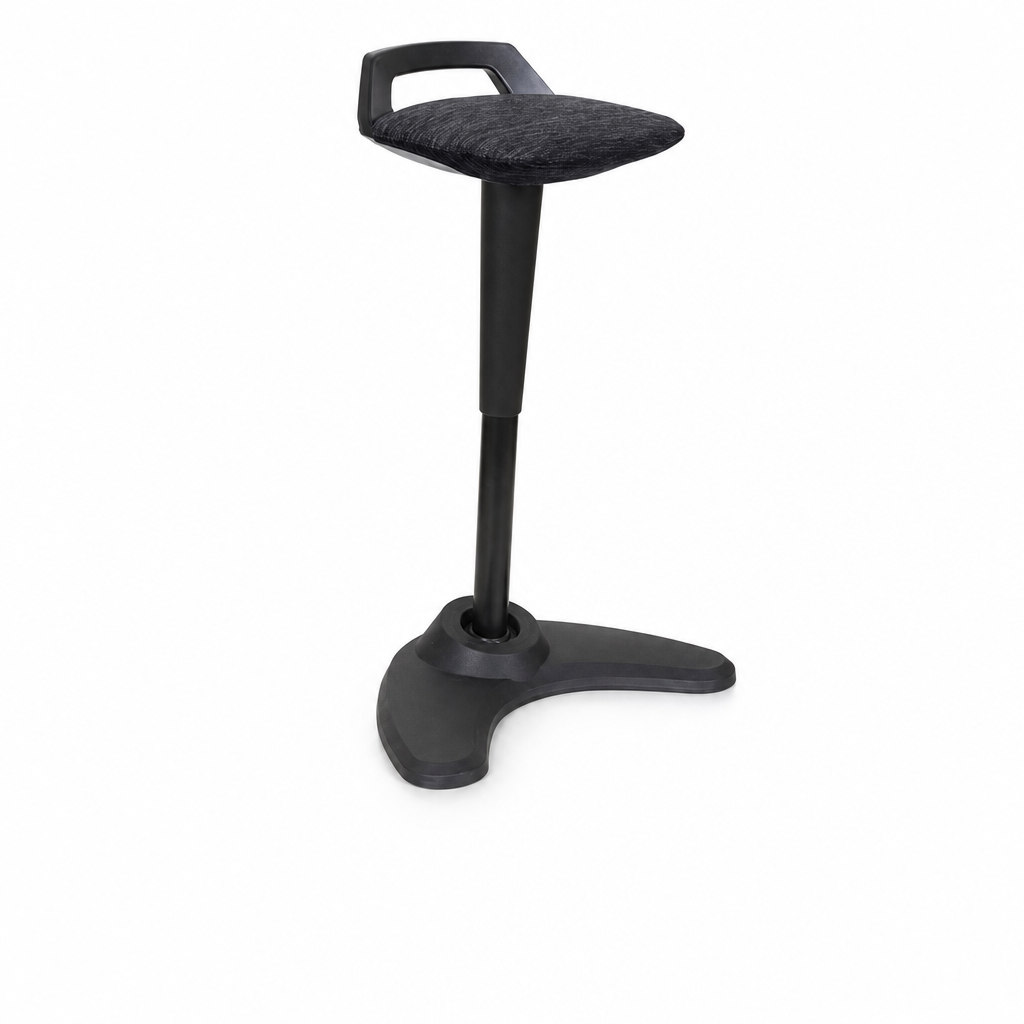 Ergonomic Pivoting Office Stool with Height Adjustable Seat