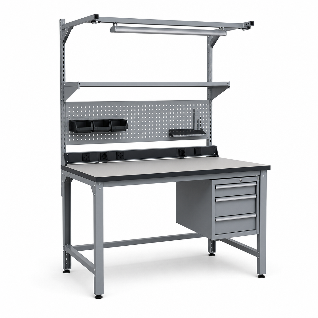 ESD Workbench with 780 x 2000 x 800mm Worktop