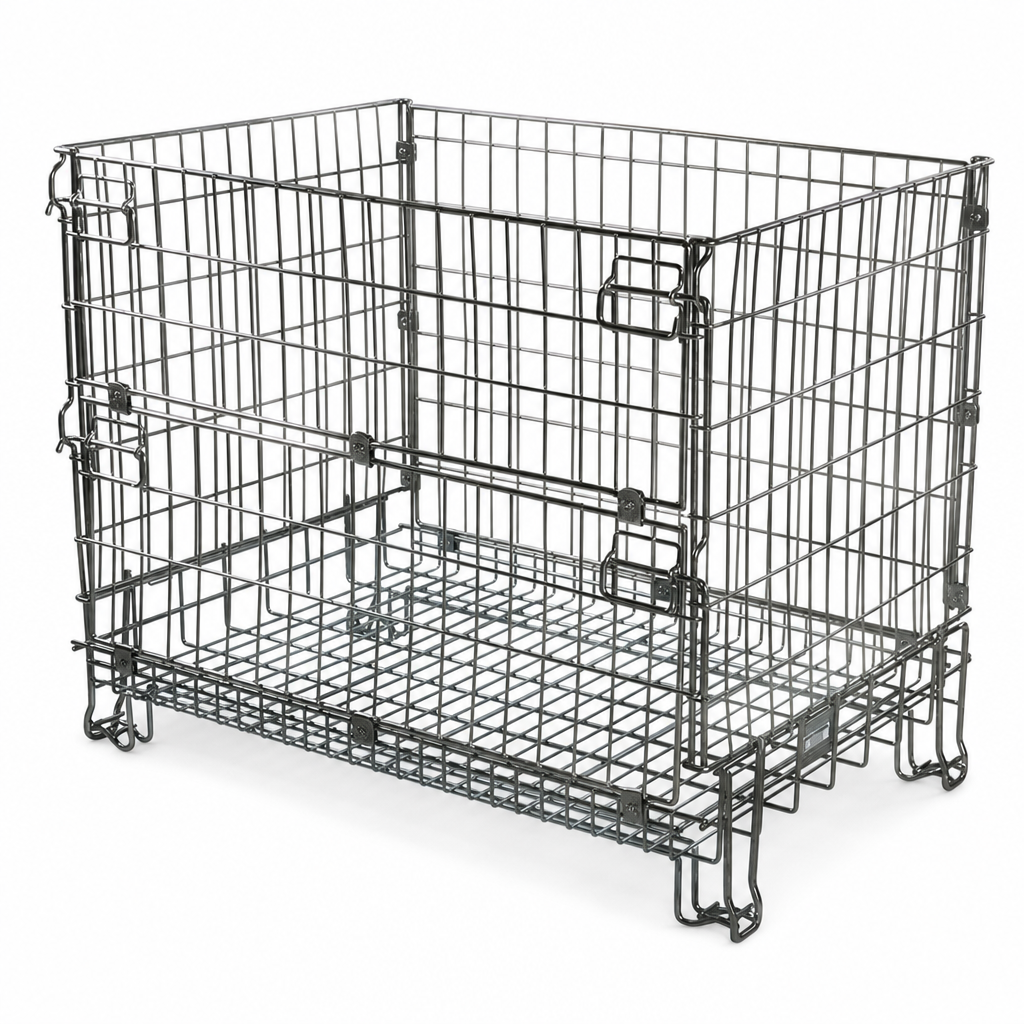 Euro Pallet Folding Hypacage with 600kg Capacity