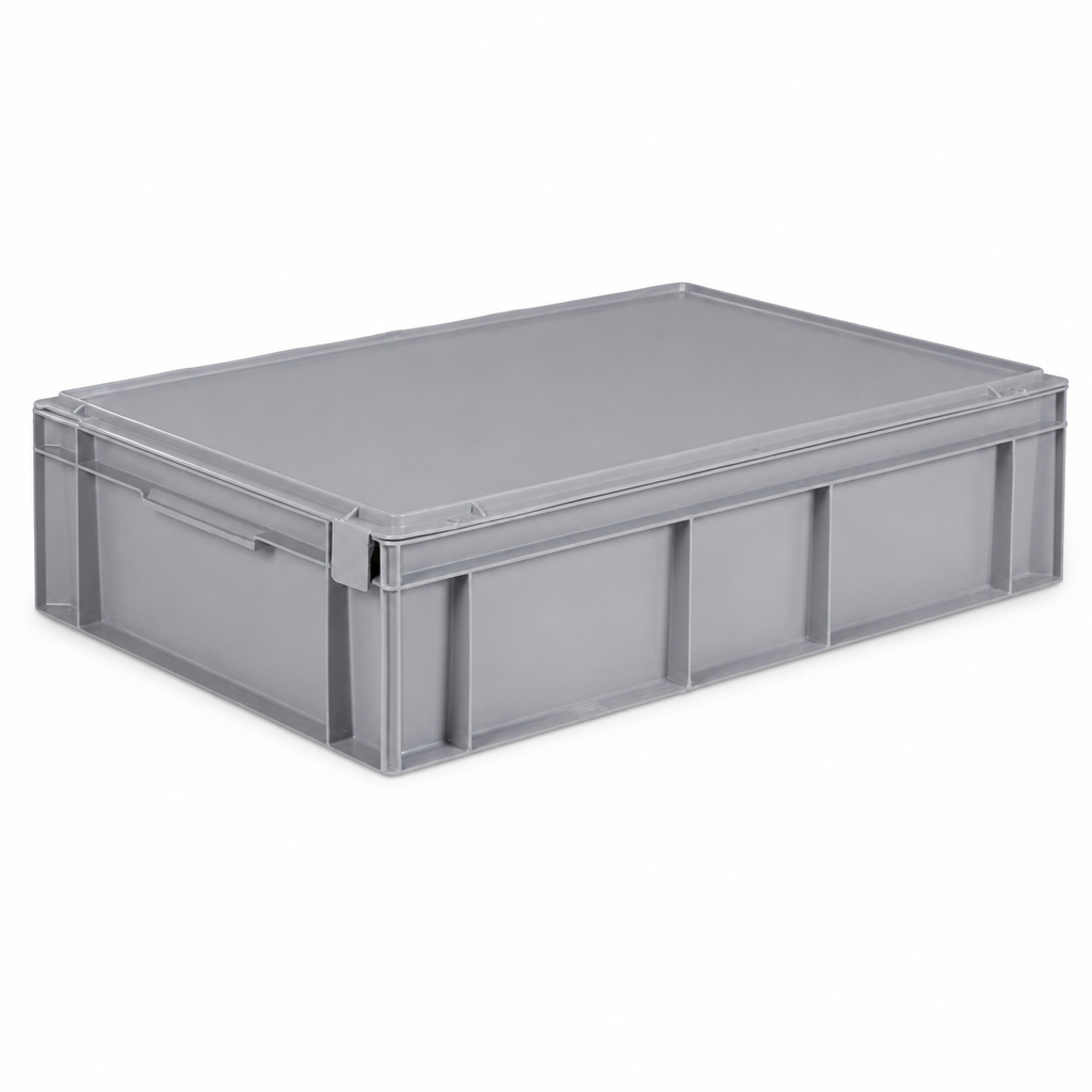 Euro Stacking Storage Containers with Lids 28L to 75L – 600mm