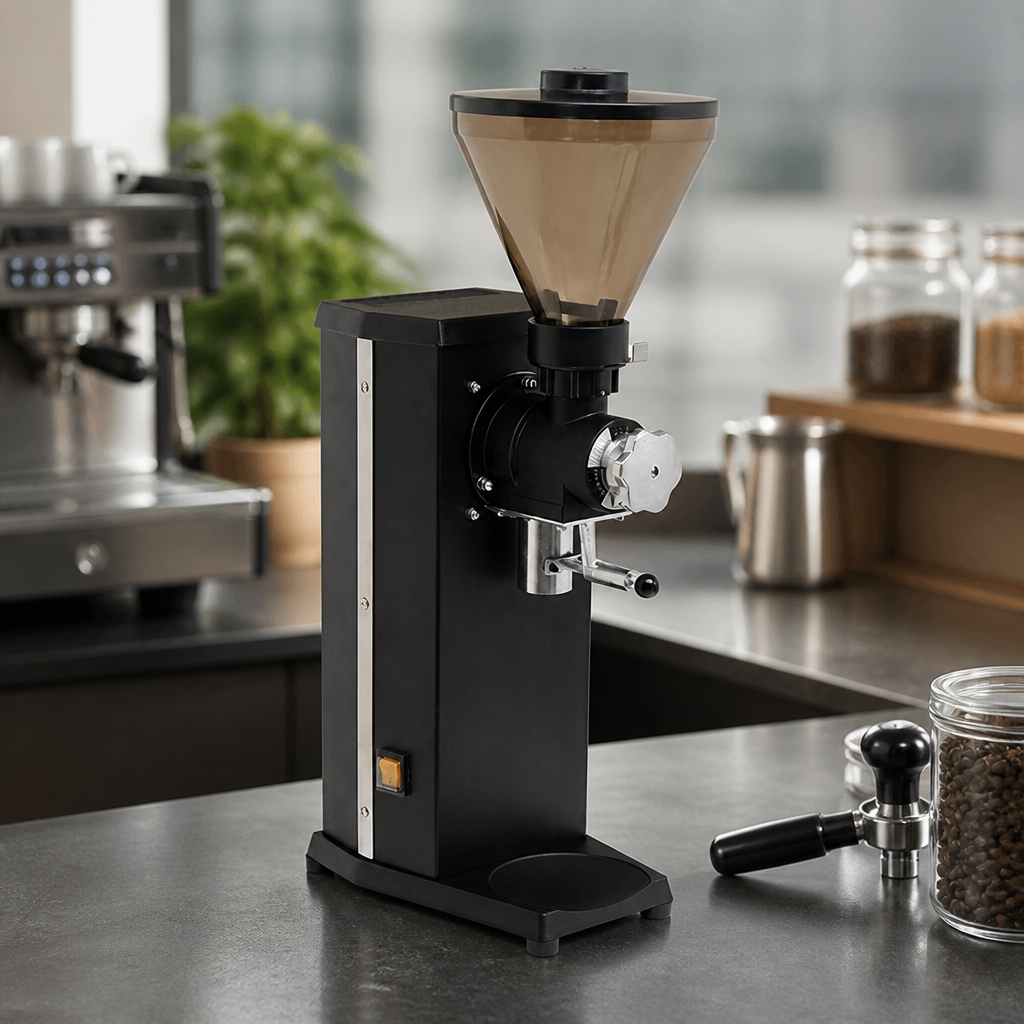 Commercial Coffee Grinder 1kg Capacity with Variable Grind Settings