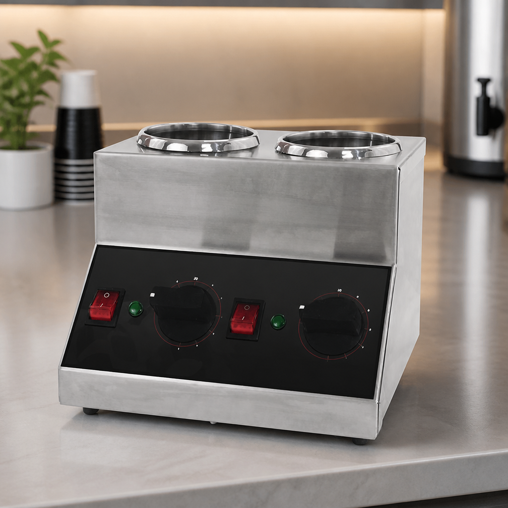 Double Sauce Bottle Warmer for Commercial Use 0°C to 90°C