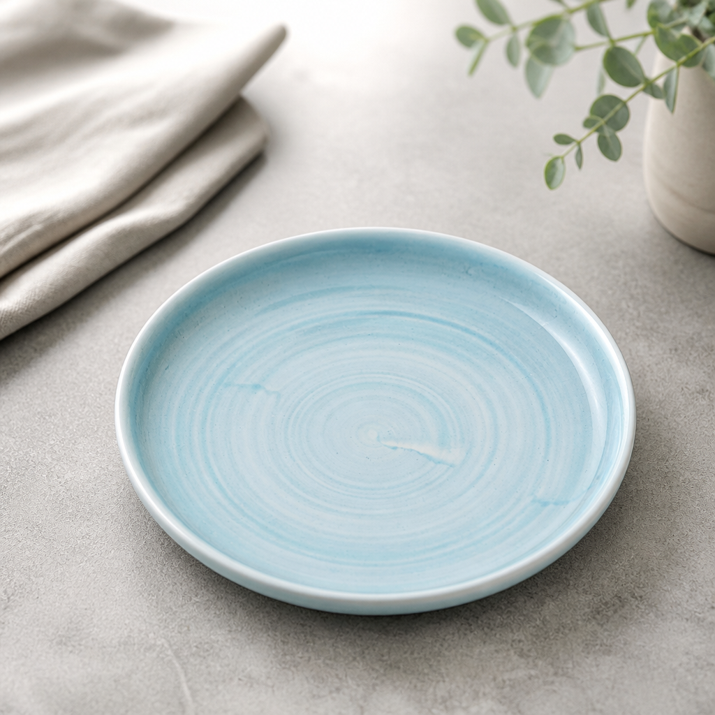 Stonecast Canvas Breeze Walled Plates 260mm 6 Pack