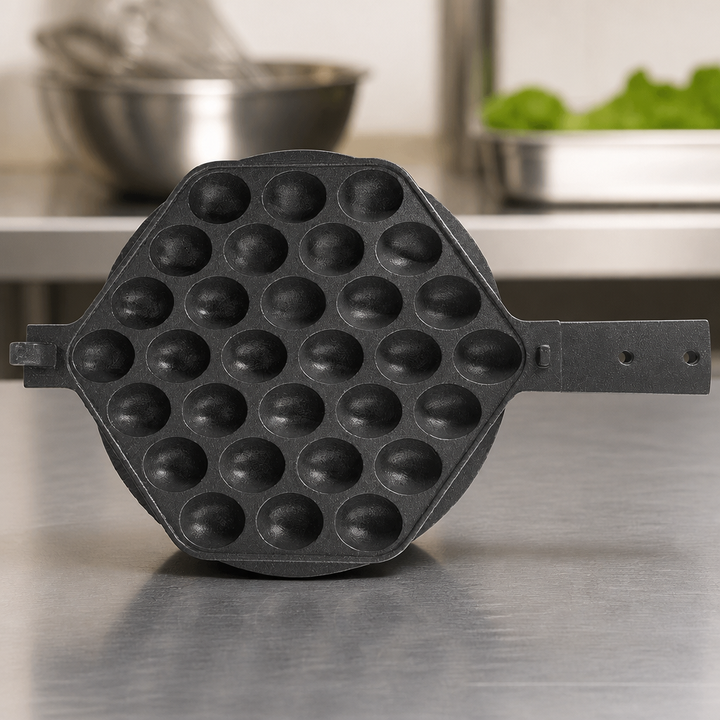 Commercial Waffle Maker Lower Cast Aluminium Replacement Part