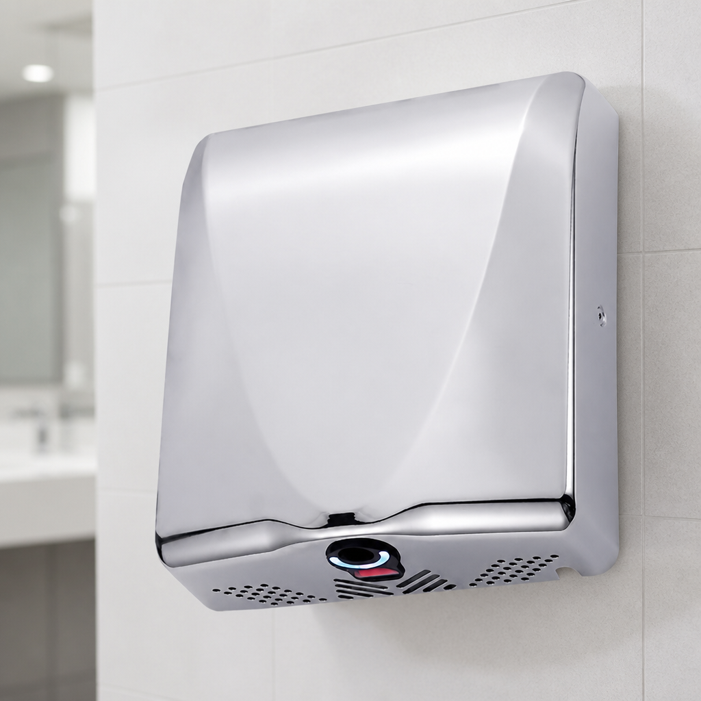 Commercial Hand Dryer with HEPA Filter and LED Light 321mm