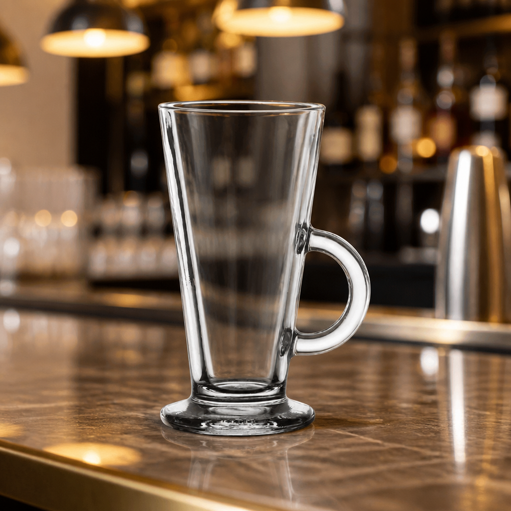 Commercial Latte Glasses 280ml Pack of 24 for Catering Use