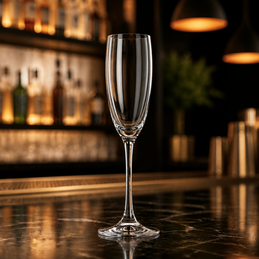Commercial Champagne Glasses 170ml Flutes 6 Pack