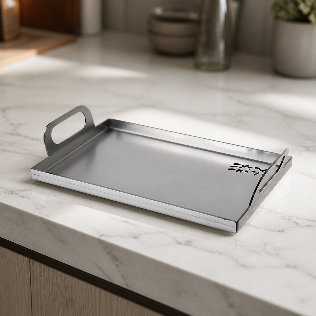 Commercial Solid Plancha Griddle Plate for Konro Grill 402mm