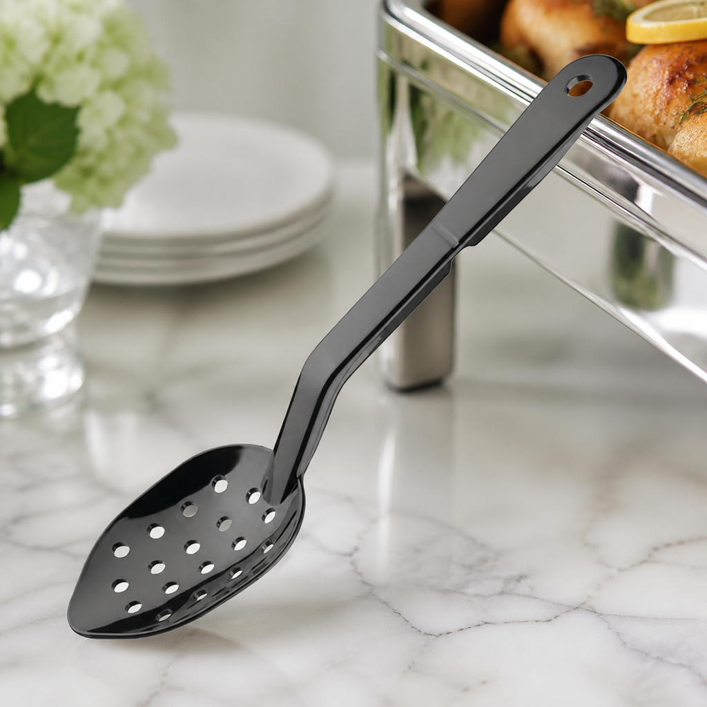 Perforated Serving Spoon 11" - Commercial Cooking Utensil