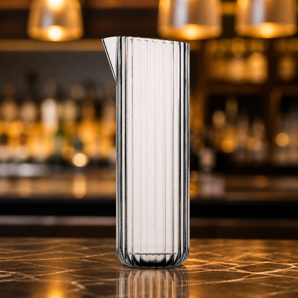 Commercial Glass Jugs 1Ltr Pack of 6 for Restaurants and Events