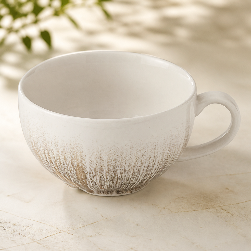 Commercial Cappuccino Cups 340ml Microwave Dishwasher Safe 12 Pack