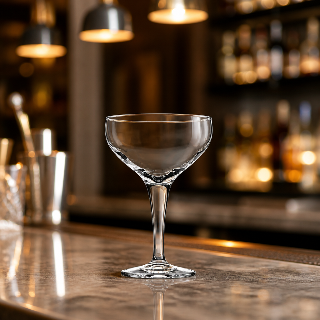 Commercial Coupe Glasses 210ml Toughened Glass 12 Pack