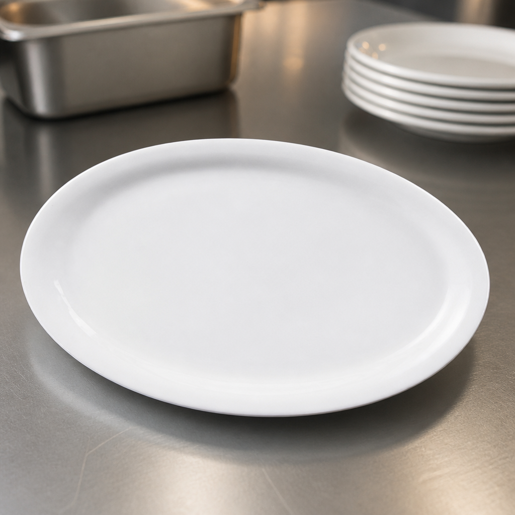 Commercial Oval Platters 295mm Heat Resistant 6 Pack